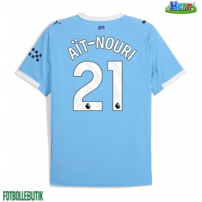Manchester City Rayan Ait-Nouri #21 Hemmatröja 2025-26 Kortärmad